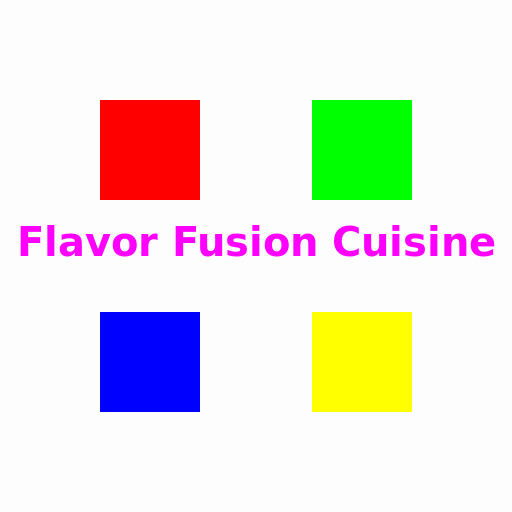 Flavor Fusion Cuisine Logo - DrawGPT