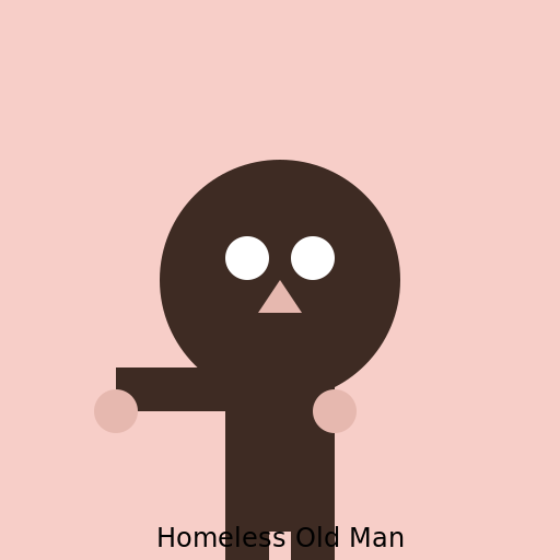 Homeless Old Man - DrawGPT