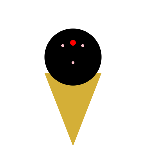 Black Ice Cream - DrawGPT