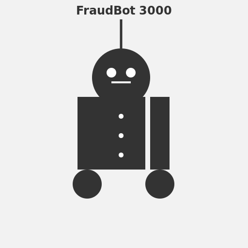 FraudBot 3000 - Your Trusty Guardian Against Online Scammers! - DrawGPT