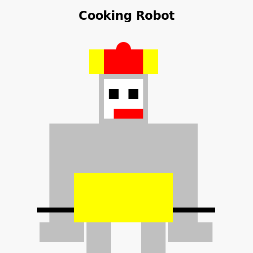 Cooking Robot in the Kitchen - DrawGPT