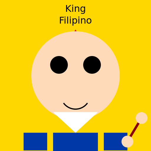 A Filipino king - DrawGPT