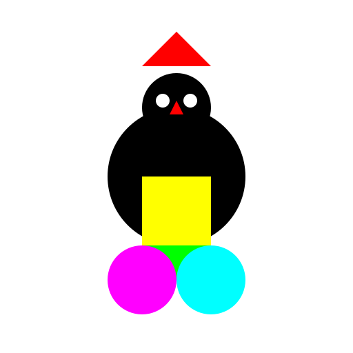 Cartoon Figure of an Artist Painting at an Easel - DrawGPT