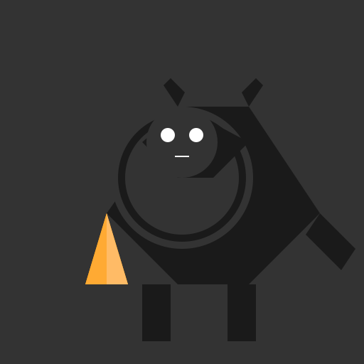 Dragon with dark colors - DrawGPT