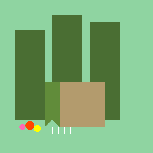 Cozy Cottage in the Enchanted Forest - DrawGPT