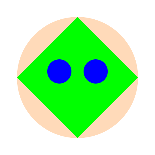 Green-haired Girl with Blue Eyes - DrawGPT