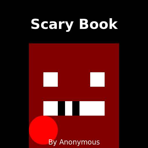 Scary Book Cover - DrawGPT
