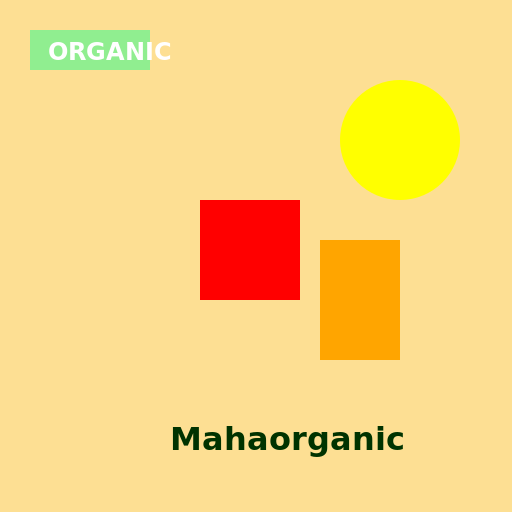 Mahaorganic Farmer's Market Poster - DrawGPT