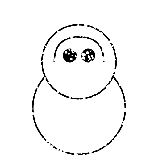 White Long Fur Floppy Eared Doggo - DrawGPT