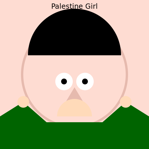 Palestine Girl - DrawGPT