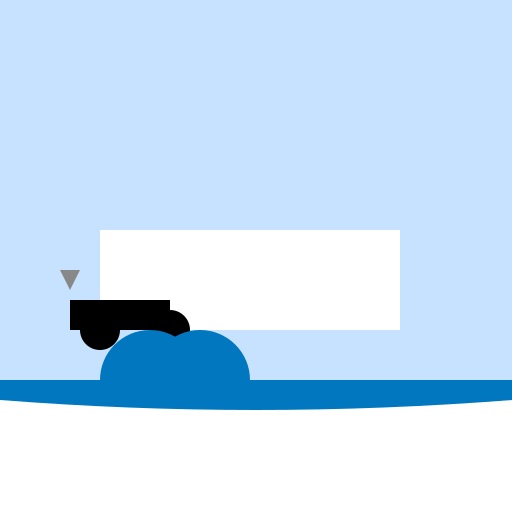 Motorcycle Driving into Titanic Boat - DrawGPT