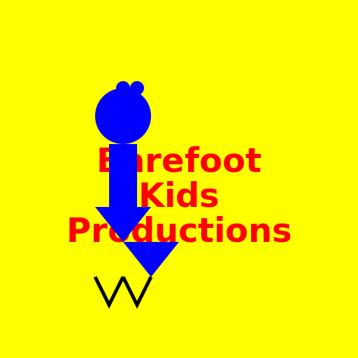 Barefoot Kids Productions Logo - DrawGPT