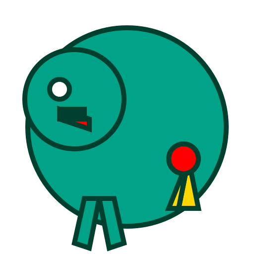 Dinosaur Eating Ice Cream - DrawGPT