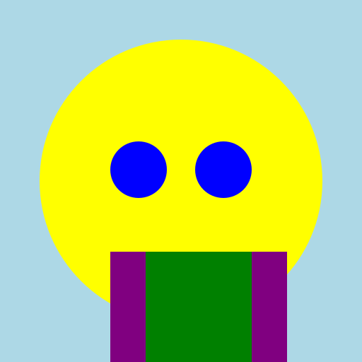 Mascot of 4 Colours - DrawGPT