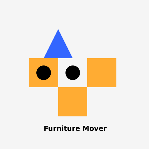 Furniture Mover Logo - DrawGPT