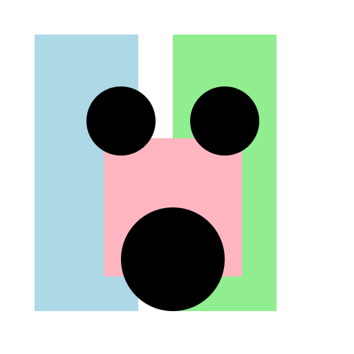 Colorful Human Shapes - DrawGPT