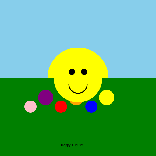 Sunny August Day - DrawGPT