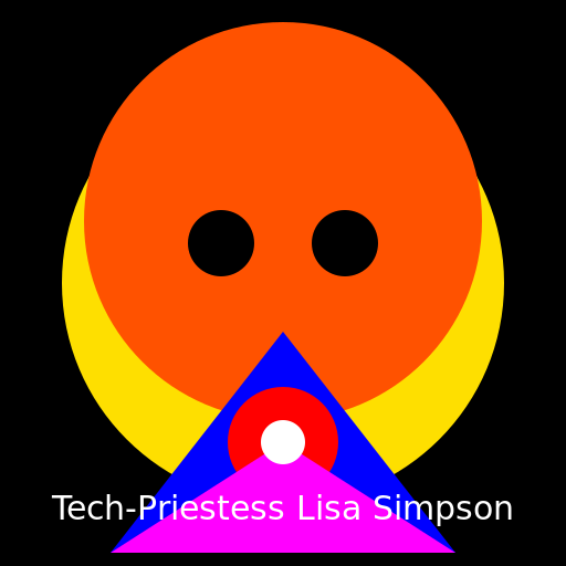 Lisa Simpson as Tech-Priestess of the Adeptus Mechanicus - DrawGPT