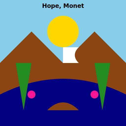 Hope, Monet - DrawGPT