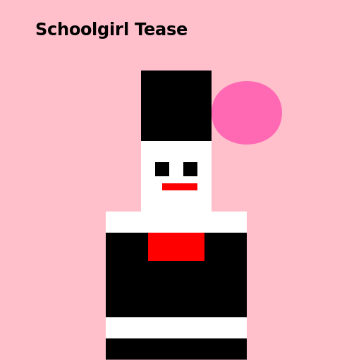Schoolgirl Tease - DrawGPT