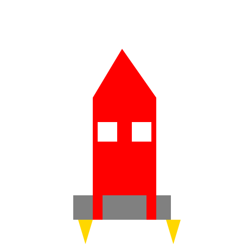 Rocket on Launch Pad - DrawGPT