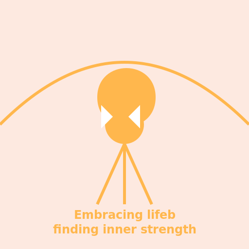 Embracing life’s journey, finding inner strength - DrawGPT