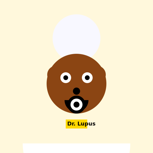 Werewolf in Doctor's Robe - DrawGPT