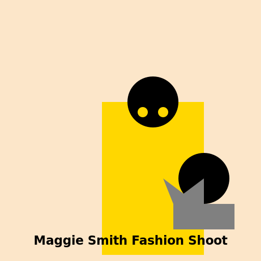 Fashion Shoot with Maggie Smith - DrawGPT