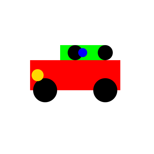 Ferrari Mercedes Combo Car - DrawGPT