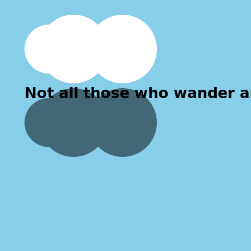 Wandering Clouds - DrawGPT