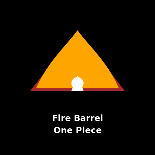 Fire Barrel One Piece Logo - DrawGPT