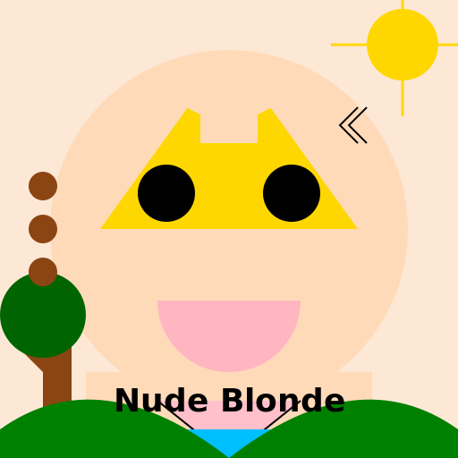 Nude Blonde - DrawGPT