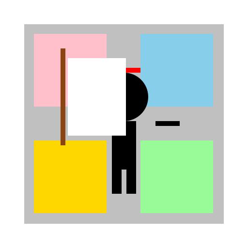 Artist in an Art Gallery - DrawGPT