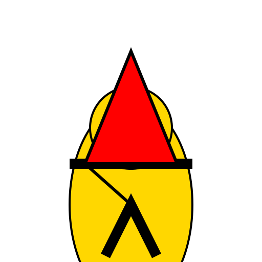 Fat person kneeling and lifting something over their head at an angle - DrawGPT