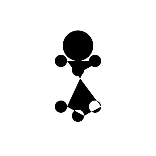 Beetle with White Oval Body and Black Spots - DrawGPT