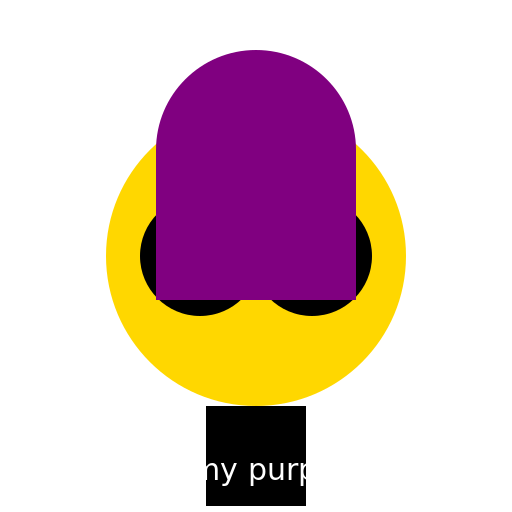 Dwarf Cyclops with a Purple Helmet - DrawGPT