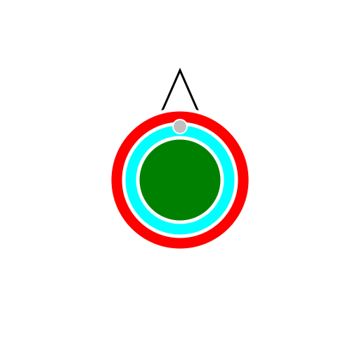 Christmas Ornament Flying Through a Basketball Net - DrawGPT