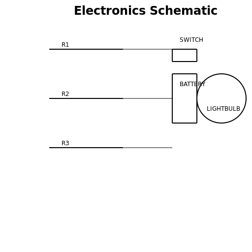 Electronics Schematic - DrawGPT