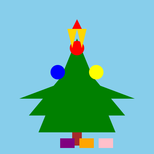 Christmas Tree with a Twist - DrawGPT