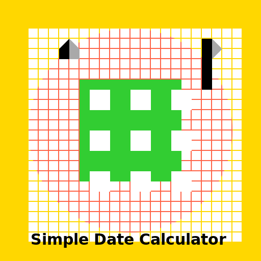 Simple Date Calculator Logo - DrawGPT