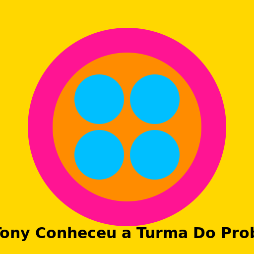 JunyTony Conheceu a Turma Do Problems Logo - DrawGPT