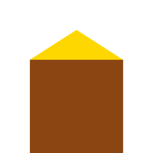 Triangle Box with Animated Fire Inside - DrawGPT