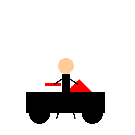 Motorcycle and Rider - DrawGPT