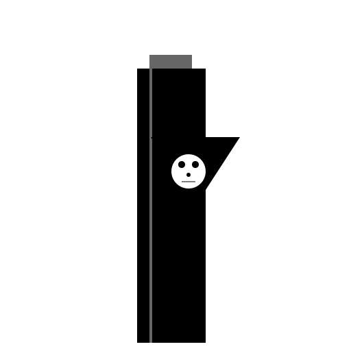 Ominous radio tower with a Jolly Roger Pirate Flag - DrawGPT
