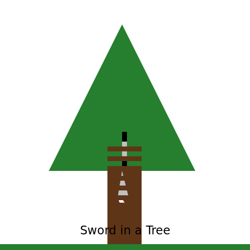 Sword in a Tree - DrawGPT