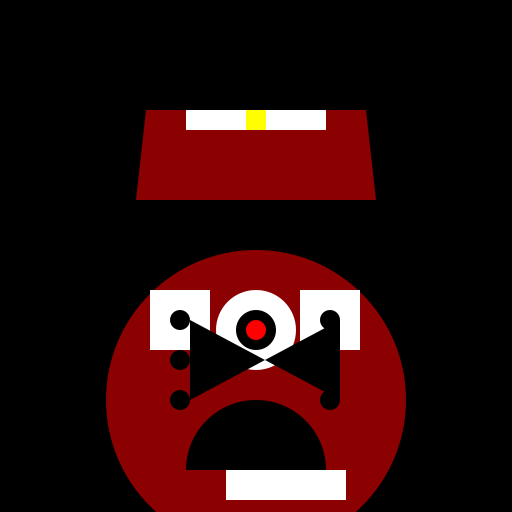 A one-eyed gambling vampire - DrawGPT