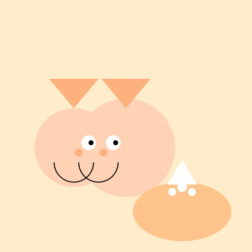 Rabbit Couple Making Curry - DrawGPT