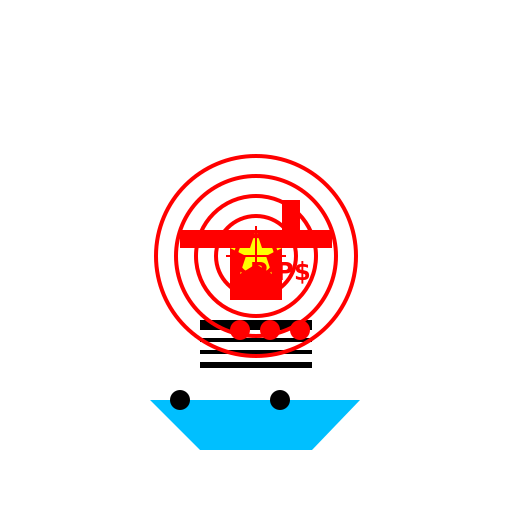 Hit with a Drone Game Logo - DrawGPT