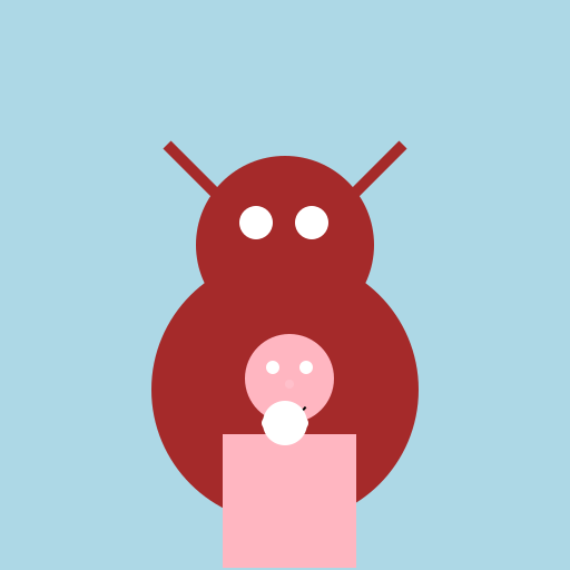 Handsome Man Milking a Bull - DrawGPT