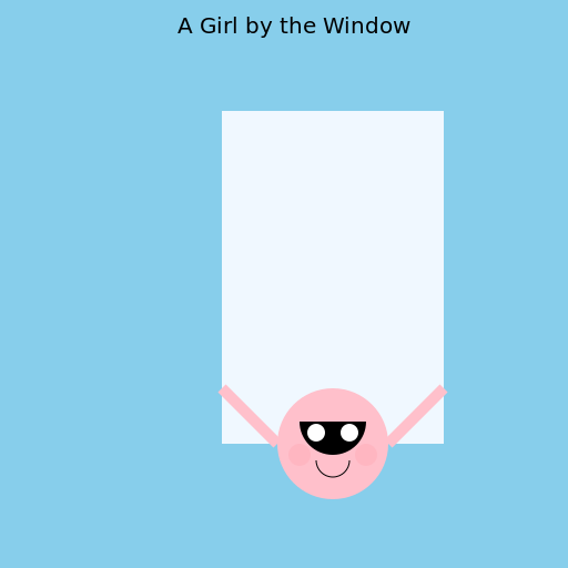 A Girl by the Window - DrawGPT